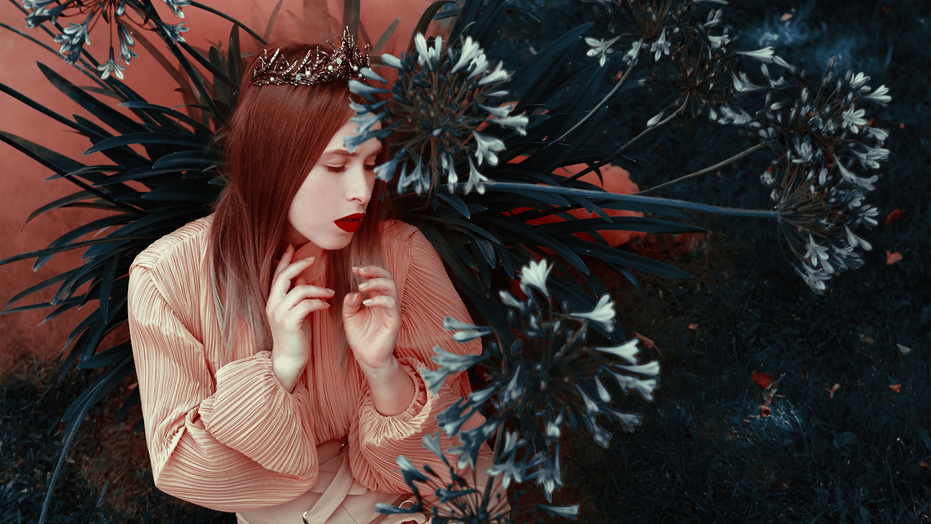 femme avec couronne quelle pierre chakra coronal ?