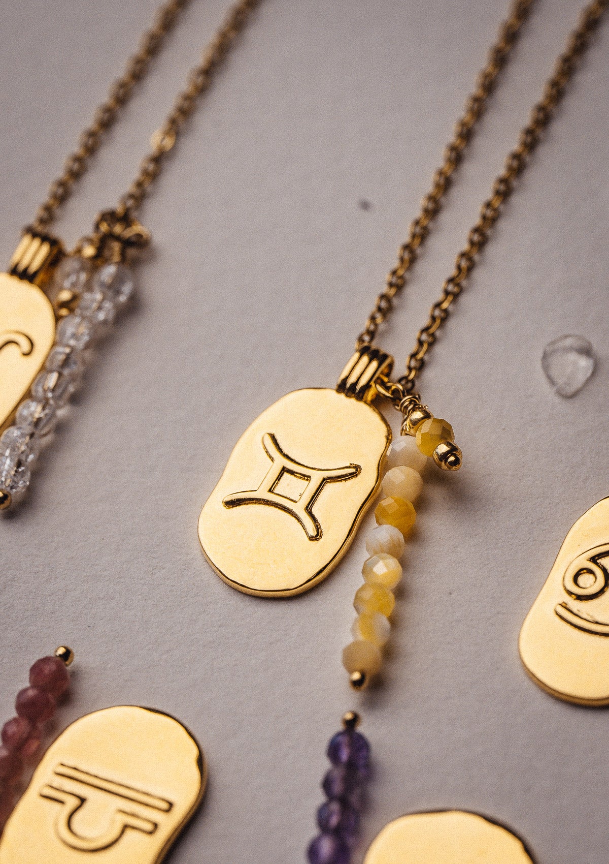Collier Gémeaux et Nacre - Astro