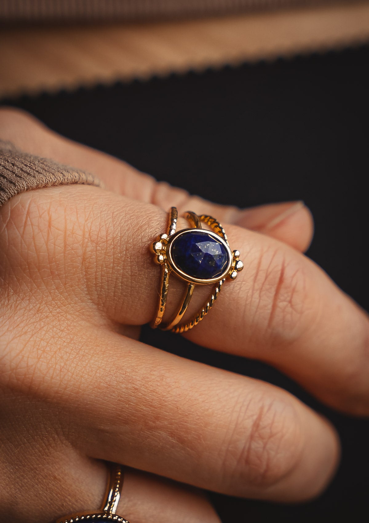 Bague Lapis Lazuli - Triade Céleste