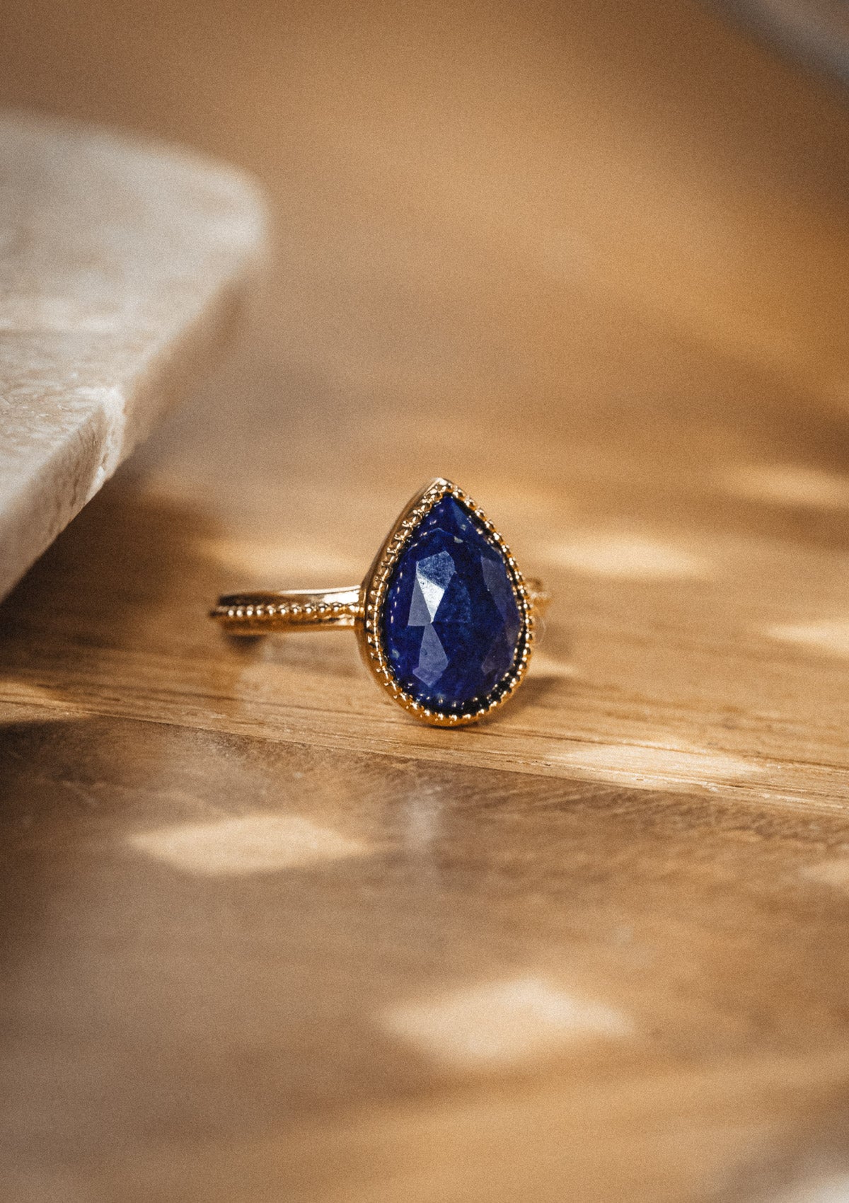 Bague lapis lazuli - Eveil, clairvoyance & paix mentale main image 0