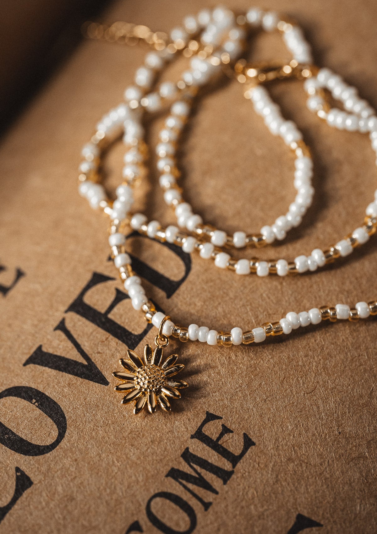 Collier Tournesol - Vers la Lumière