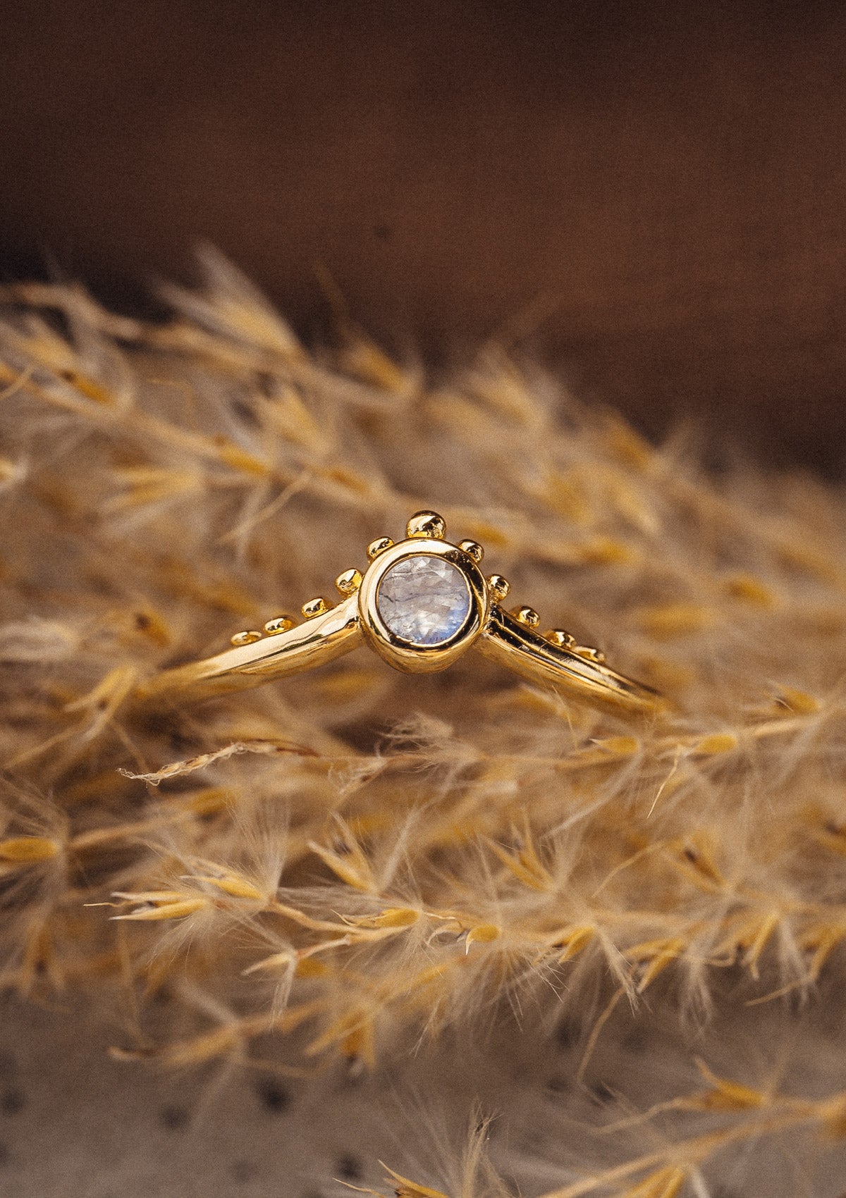 Bague Pierre de Lune - Reine Mystique