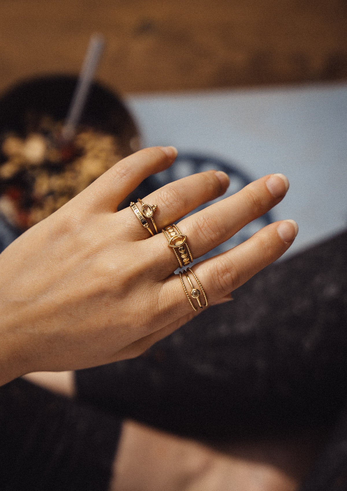 Bague Citrine - Soleil d'Or