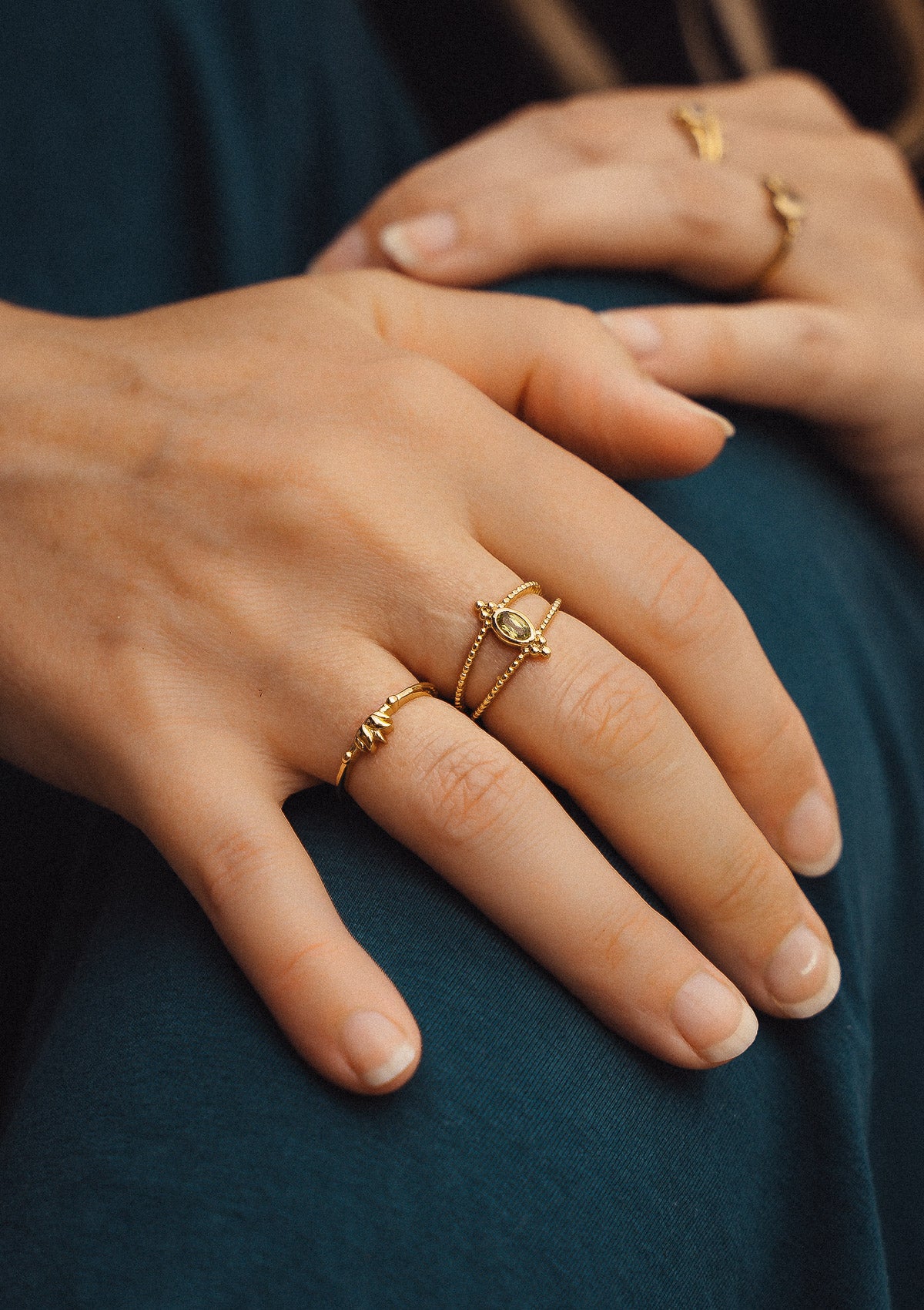 Bague Péridot - Eclat Intérieur