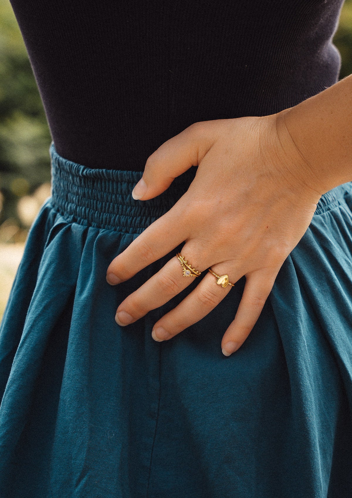 Bague Pierre de Lune - Reine Mystique