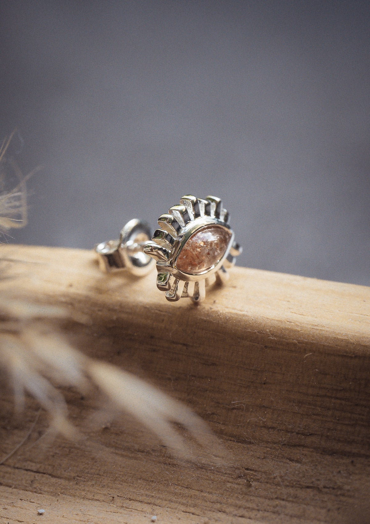 Puce Pierre de Soleil - Oeil de Lumière (Vendue à l'unité)