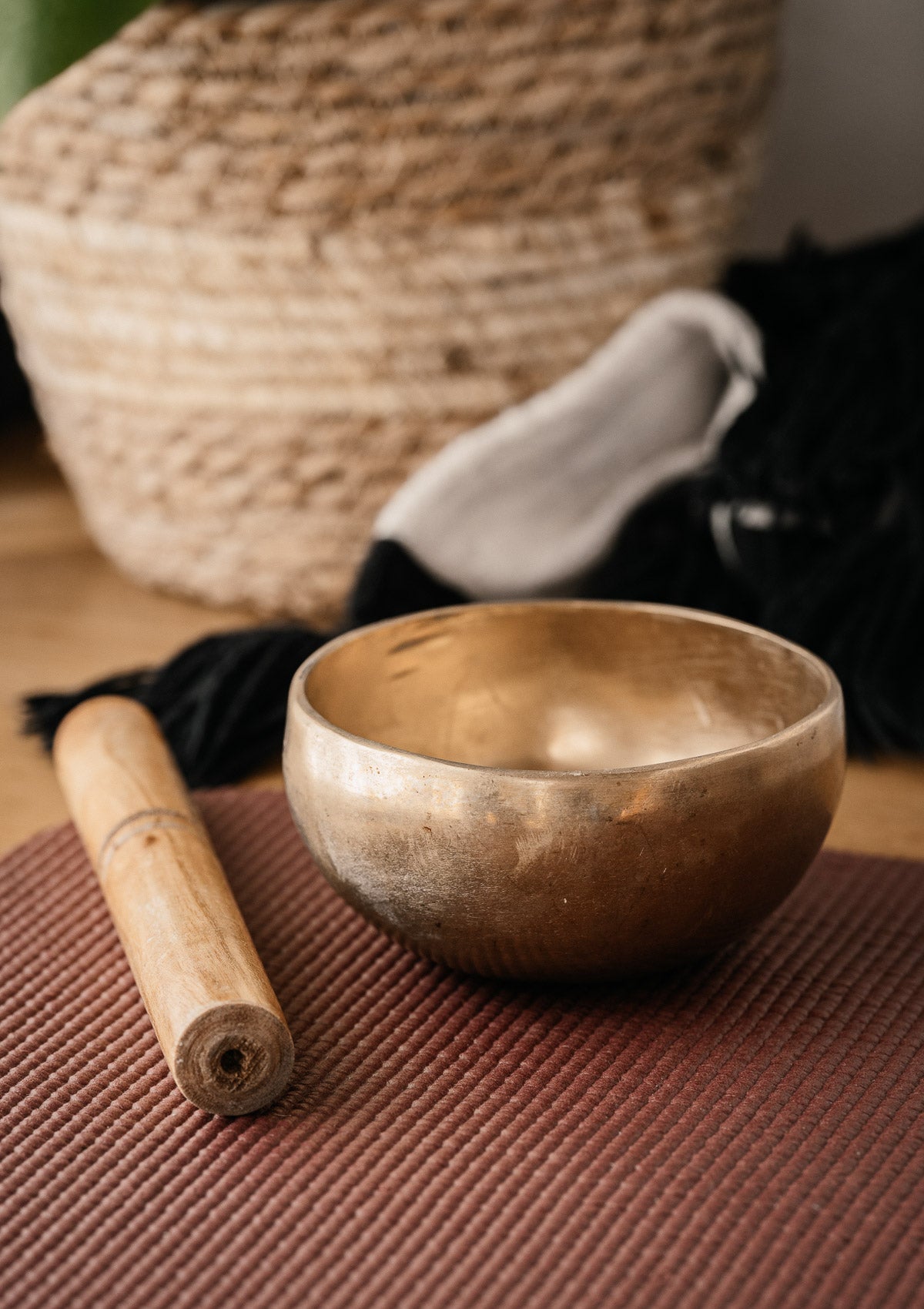 Bol Chantant Tibétain Martelé cuivre