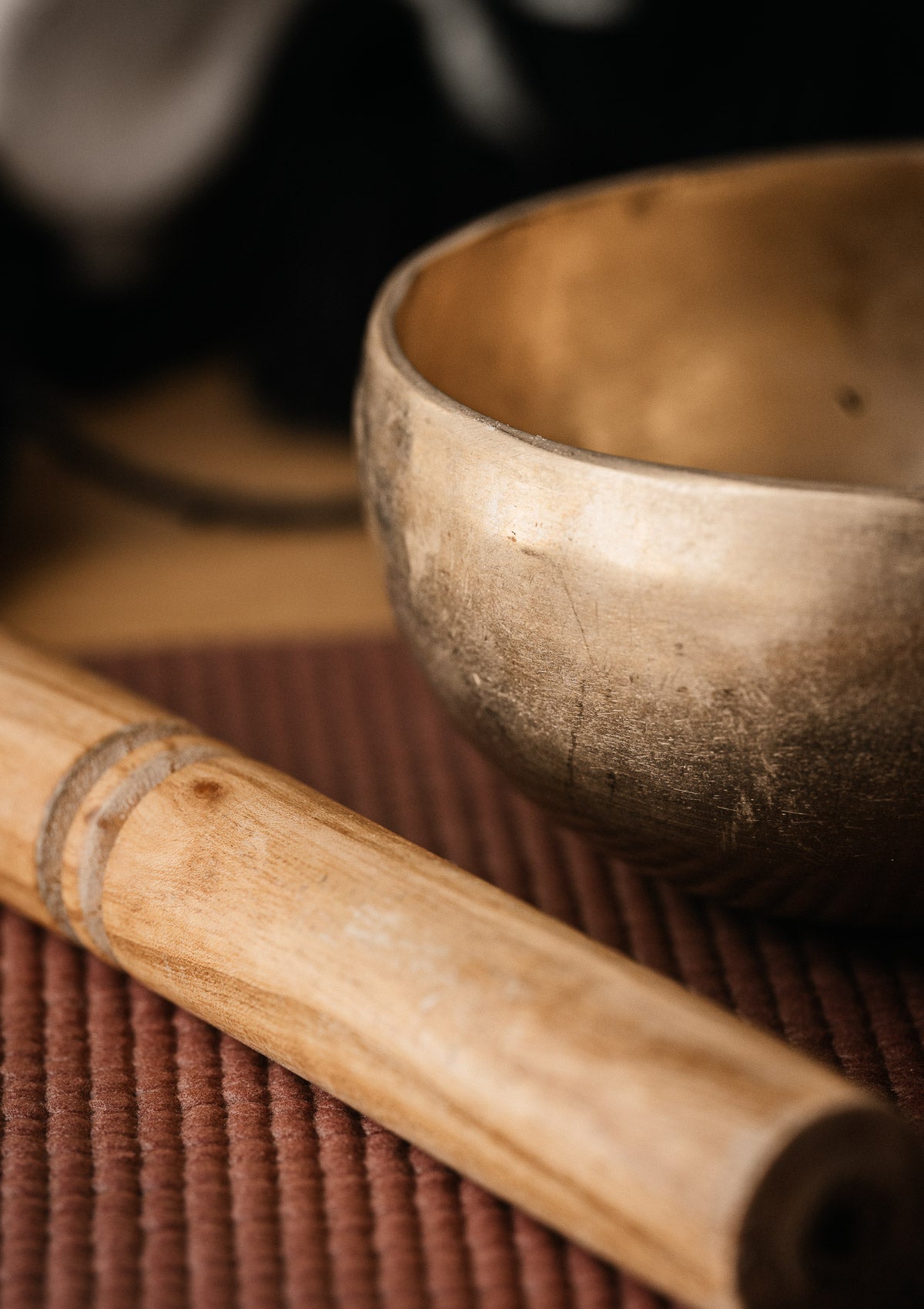 Bol Chantant Tibétain Martelé cuivre