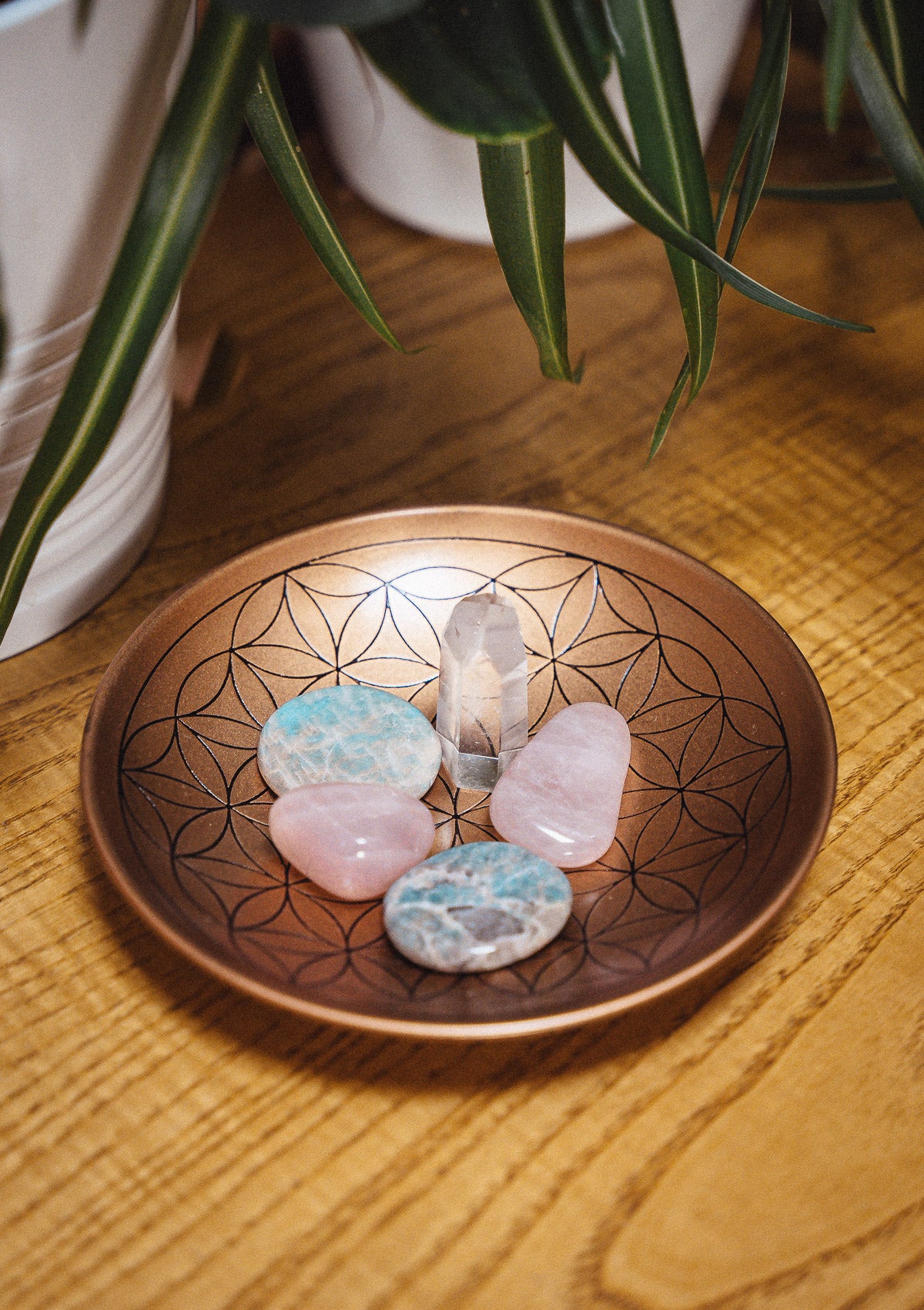 Coupelle en Cuivre Fleur de Vie