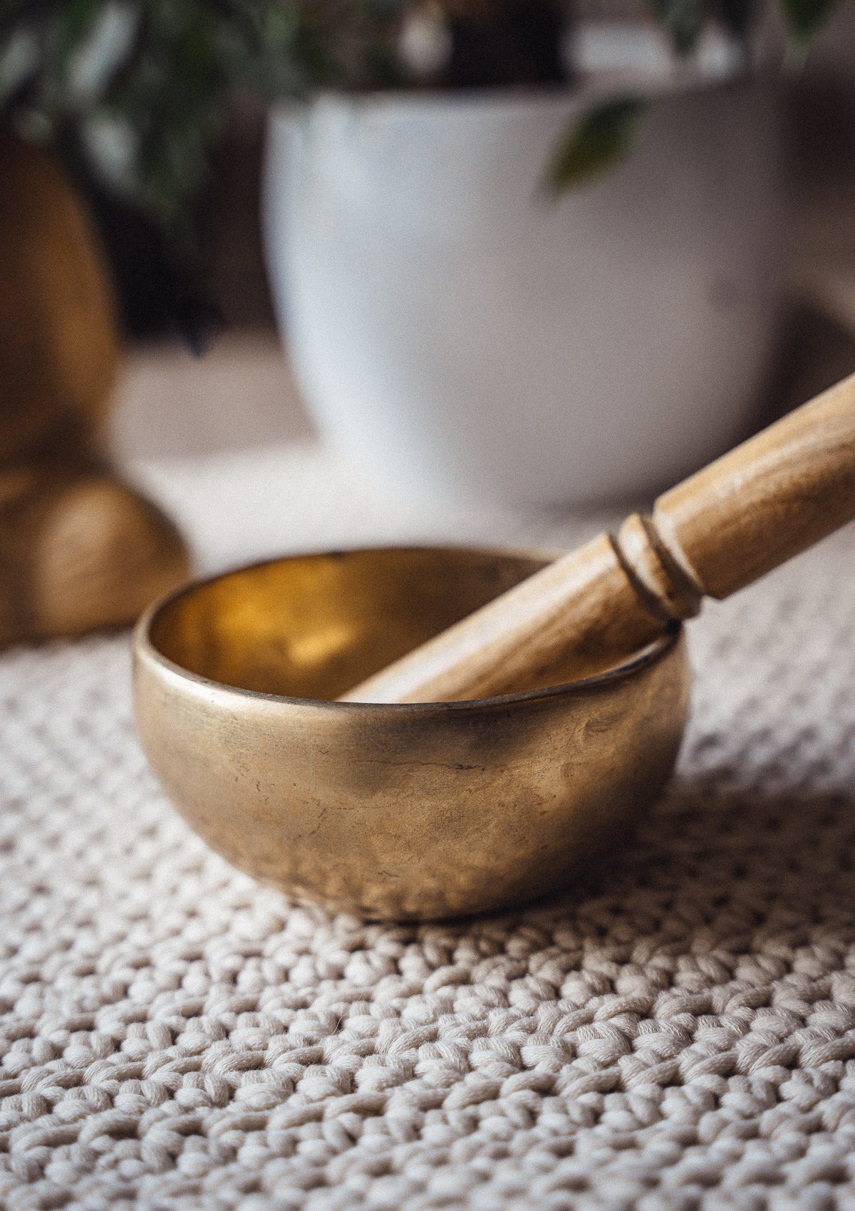 Bol Chantant Tibétain Martelé cuivre