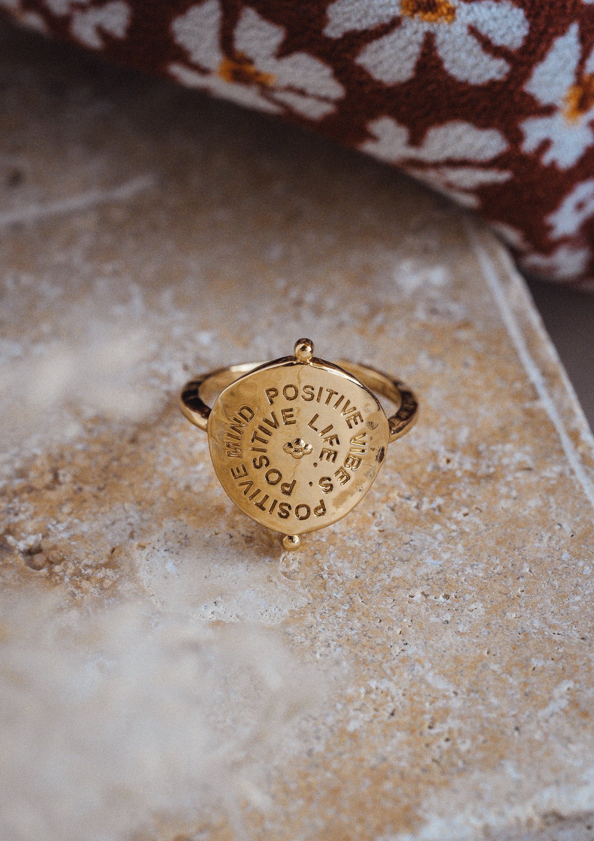 Bague à Message - Positive Mind