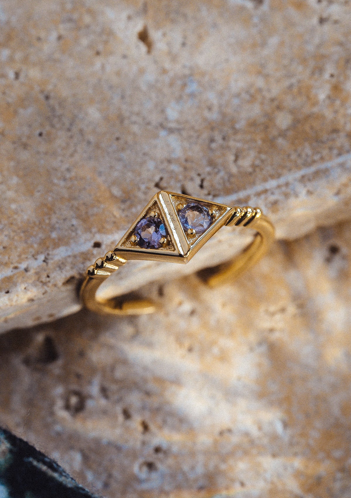 Bague Améthyste – Sérénité Céleste