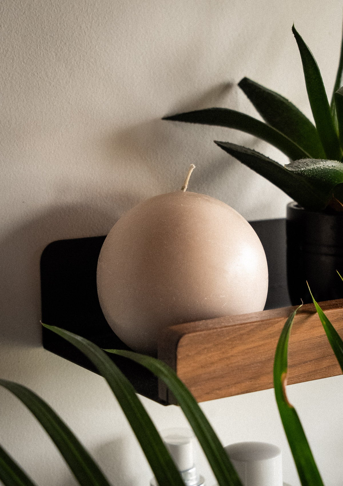 Bougies Boules en Cire de Palme Durable