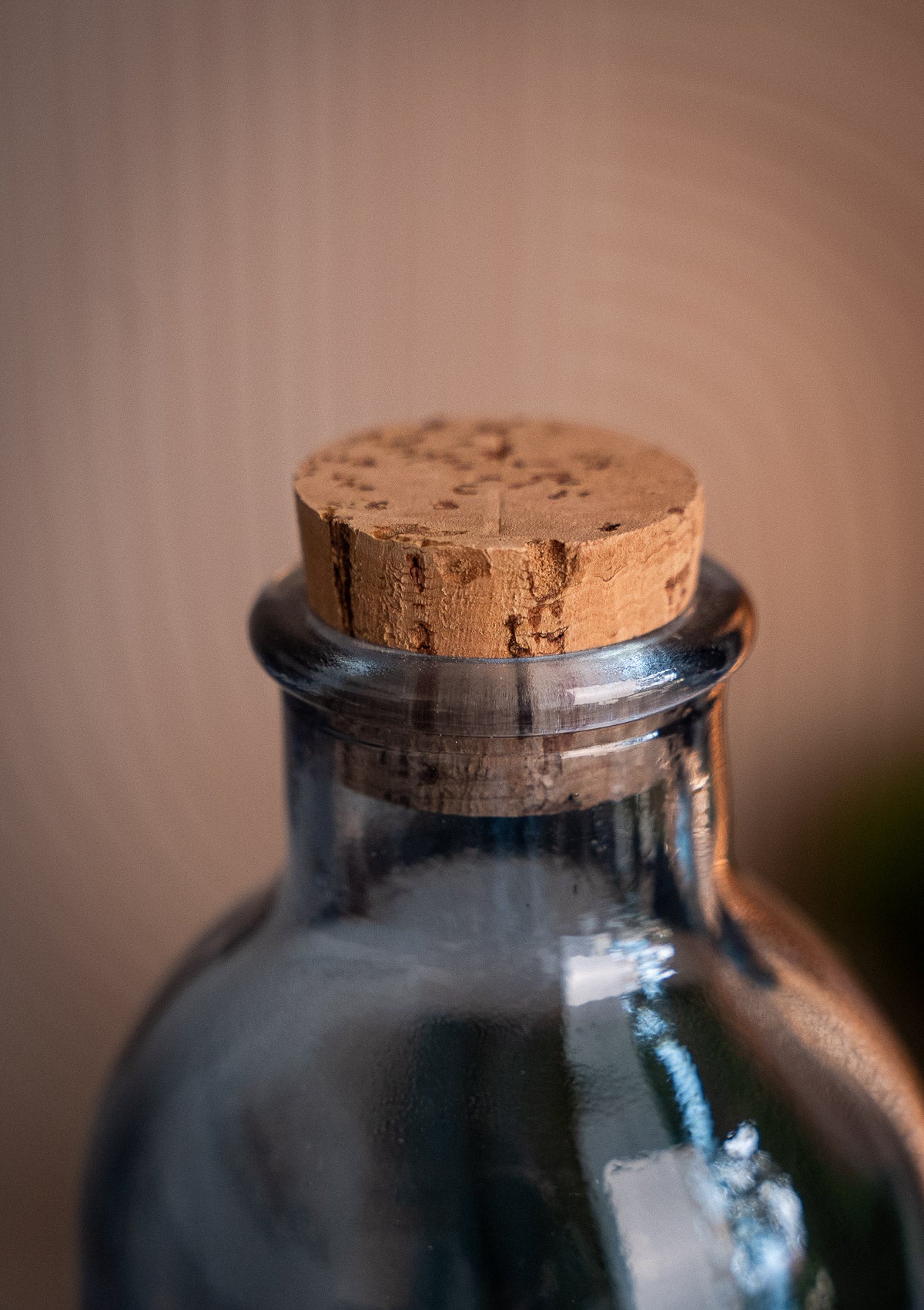 Bouteille en Verre gratitude énergie de l'eau