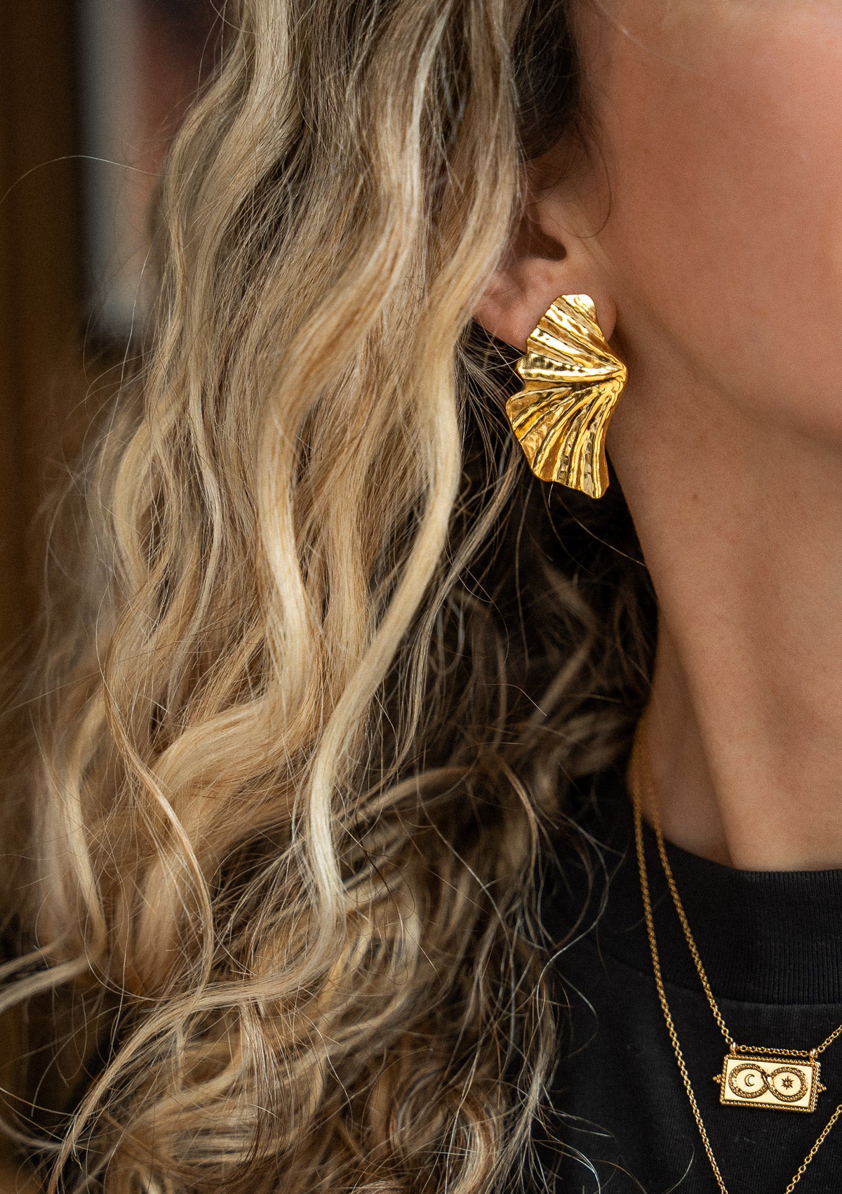 Boucles d’oreilles Coquillage - Plage Isolée