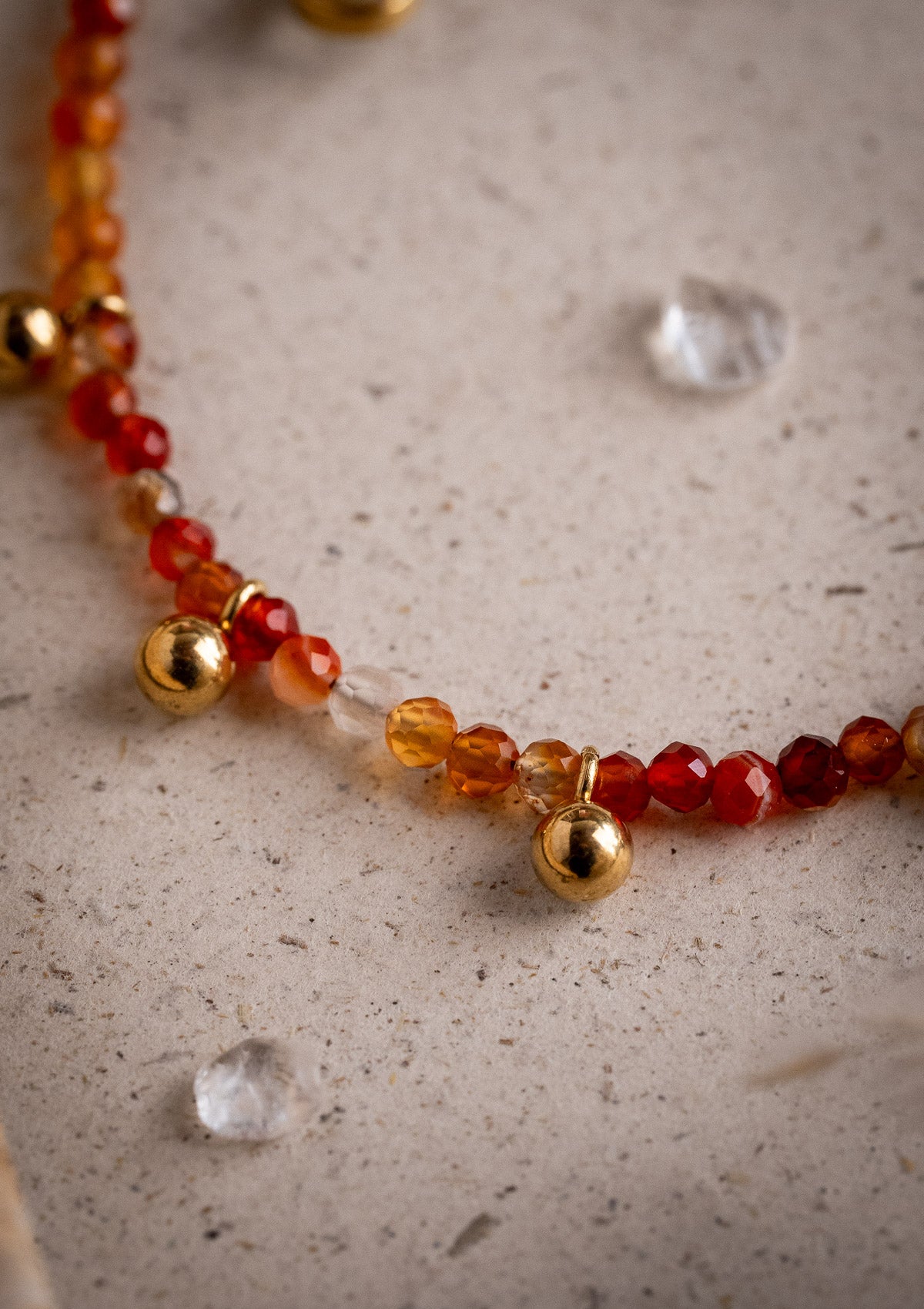 Bracelet Cornaline – Flamme Intérieure