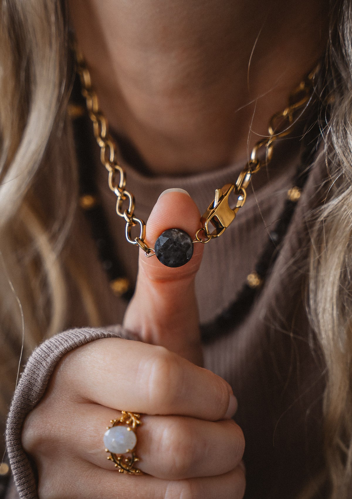 Collier Labradorite – Souveraine