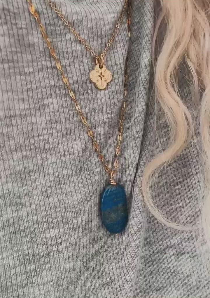 Collier Lapis Lazuli - Guidance Divine