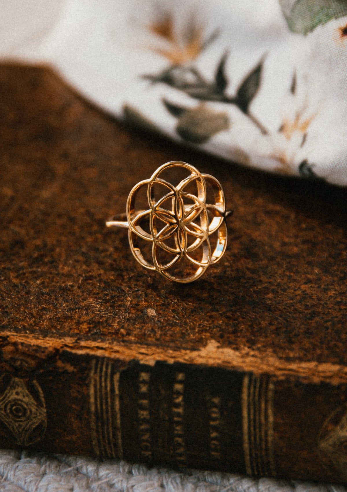 Bague Graine de la vie - Unité Sacré