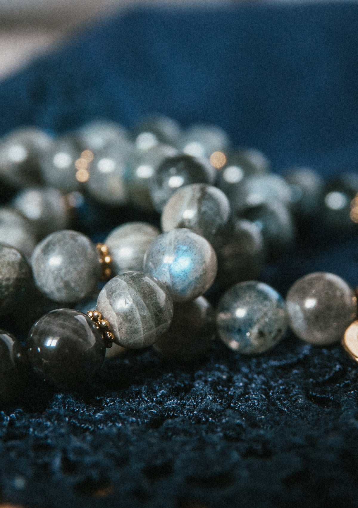 mala yoga labradorite