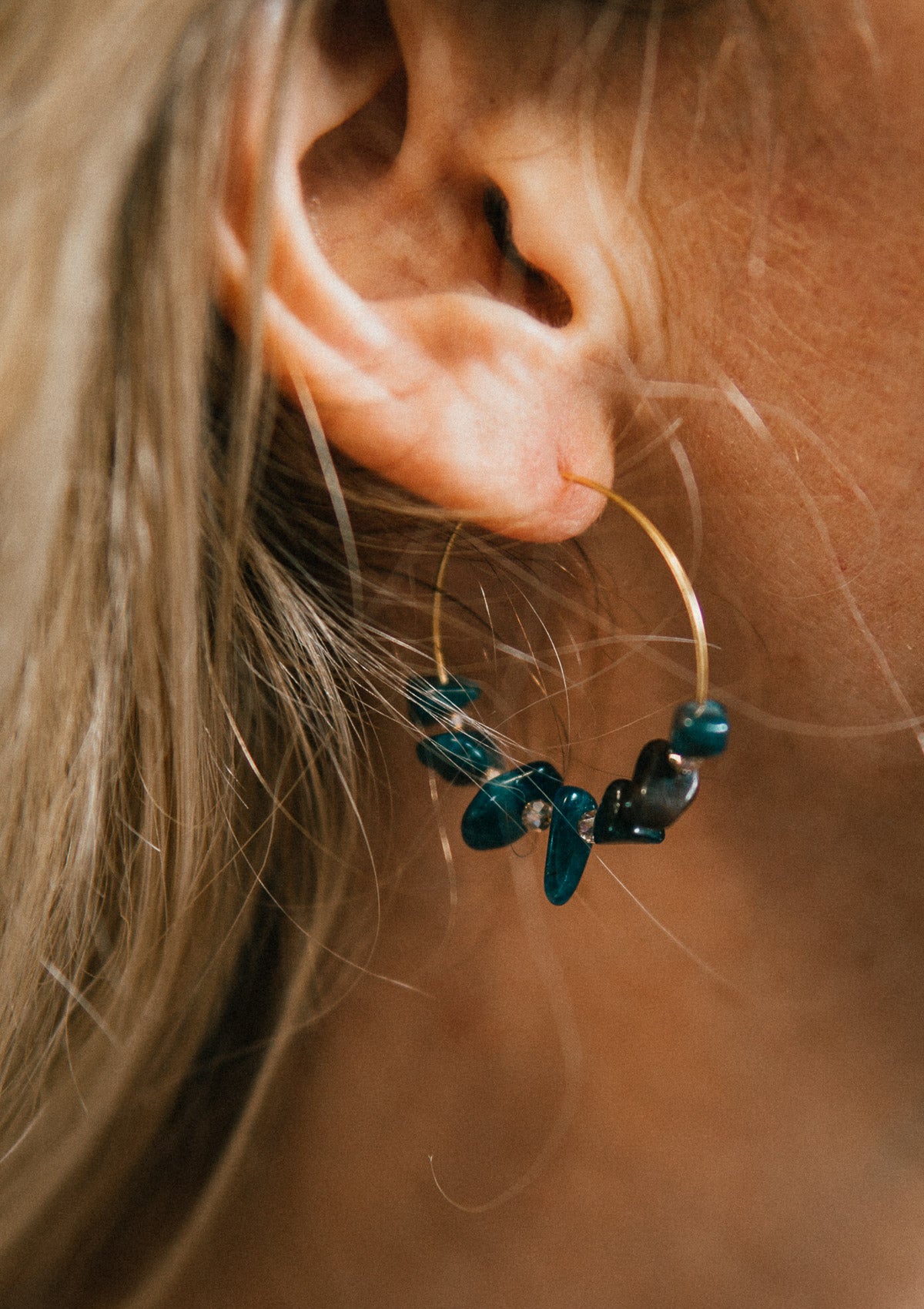 Boucles d'oreilles Apatite