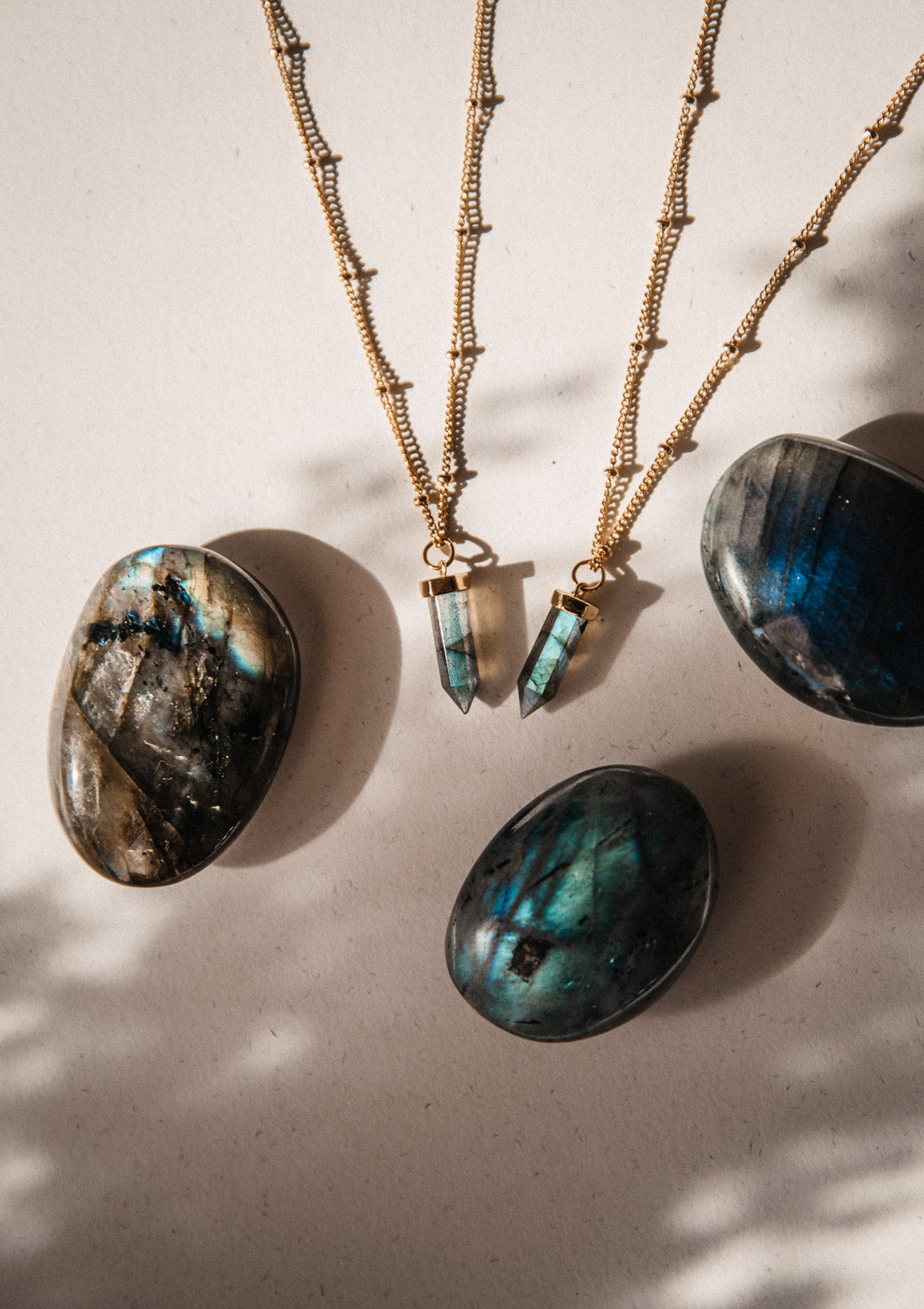 Collier Labradorite - Cristal