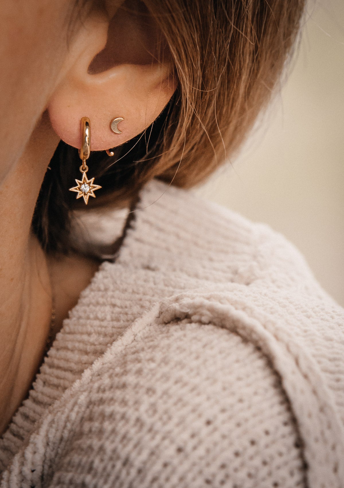 Mini créole ouverte - Lune