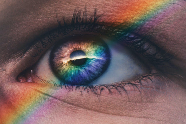 couleur des chakras arc en ciel 7 couleurs dans oeil