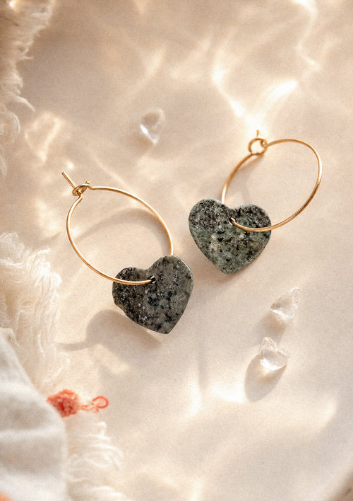 Créoles Turquoise Africaine – Cœur d’été