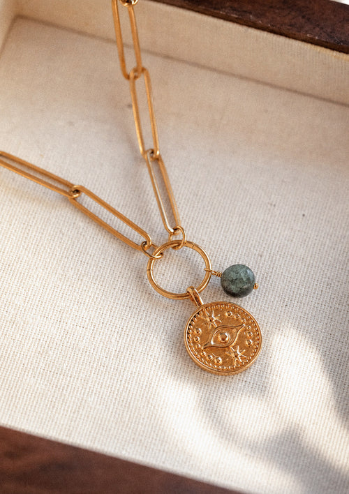 Collier Azurite – Vision Claire