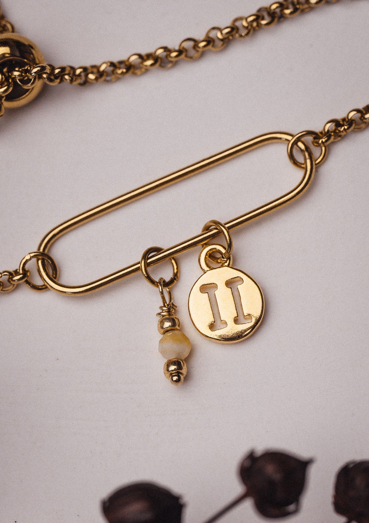 Bracelet Gémeaux et Nacre - Astro