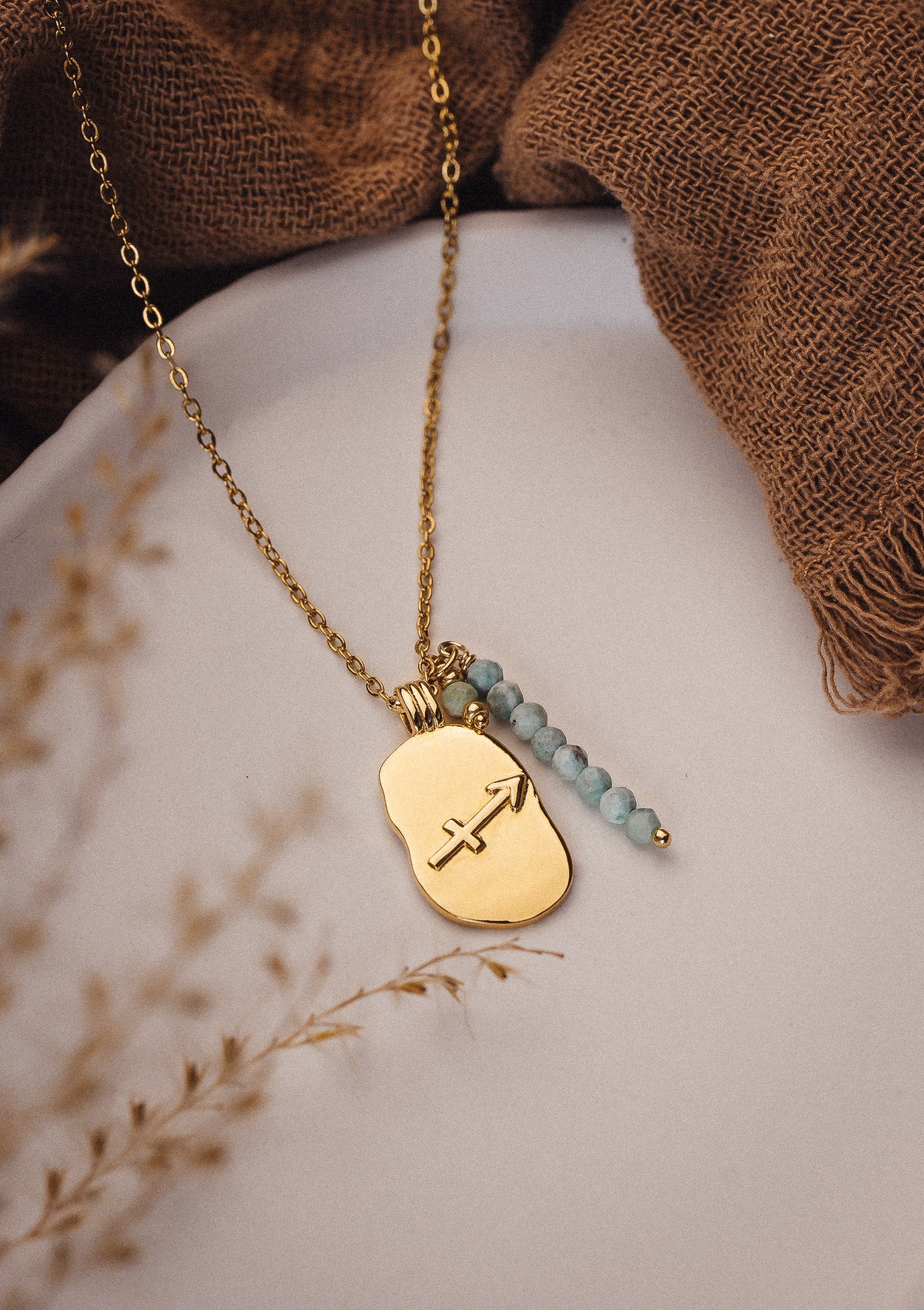 Collier Sagittaire et Turquoise - Astro