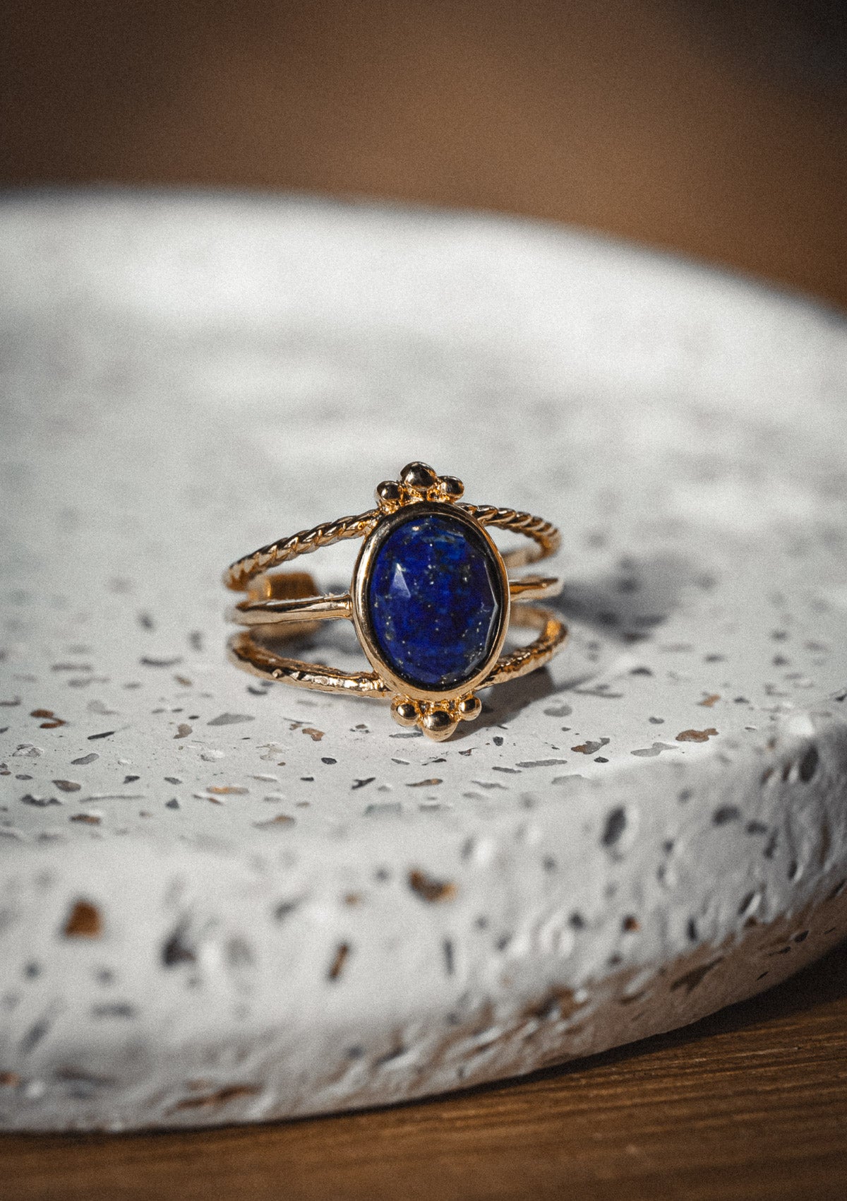 Bague Lapis Lazuli - Triade Céleste