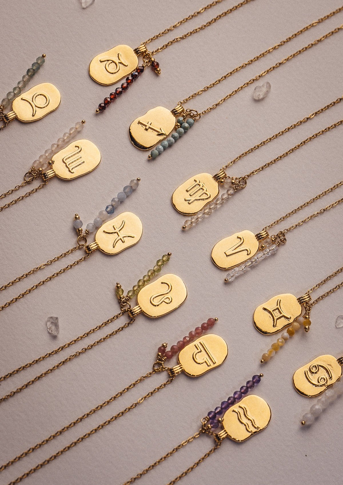 Collier Bélier et Cristal de Roche - Astro