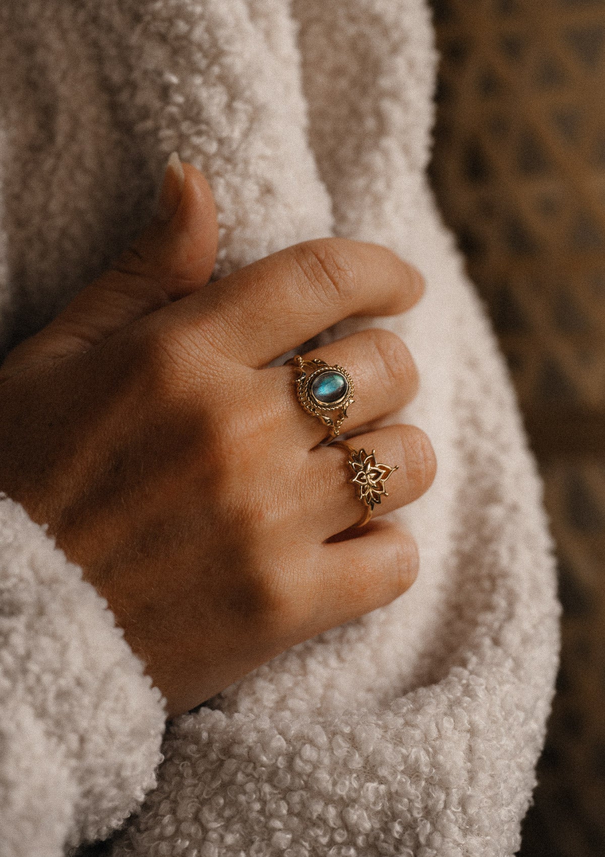 Bague Labradorite - Éclat Mystique