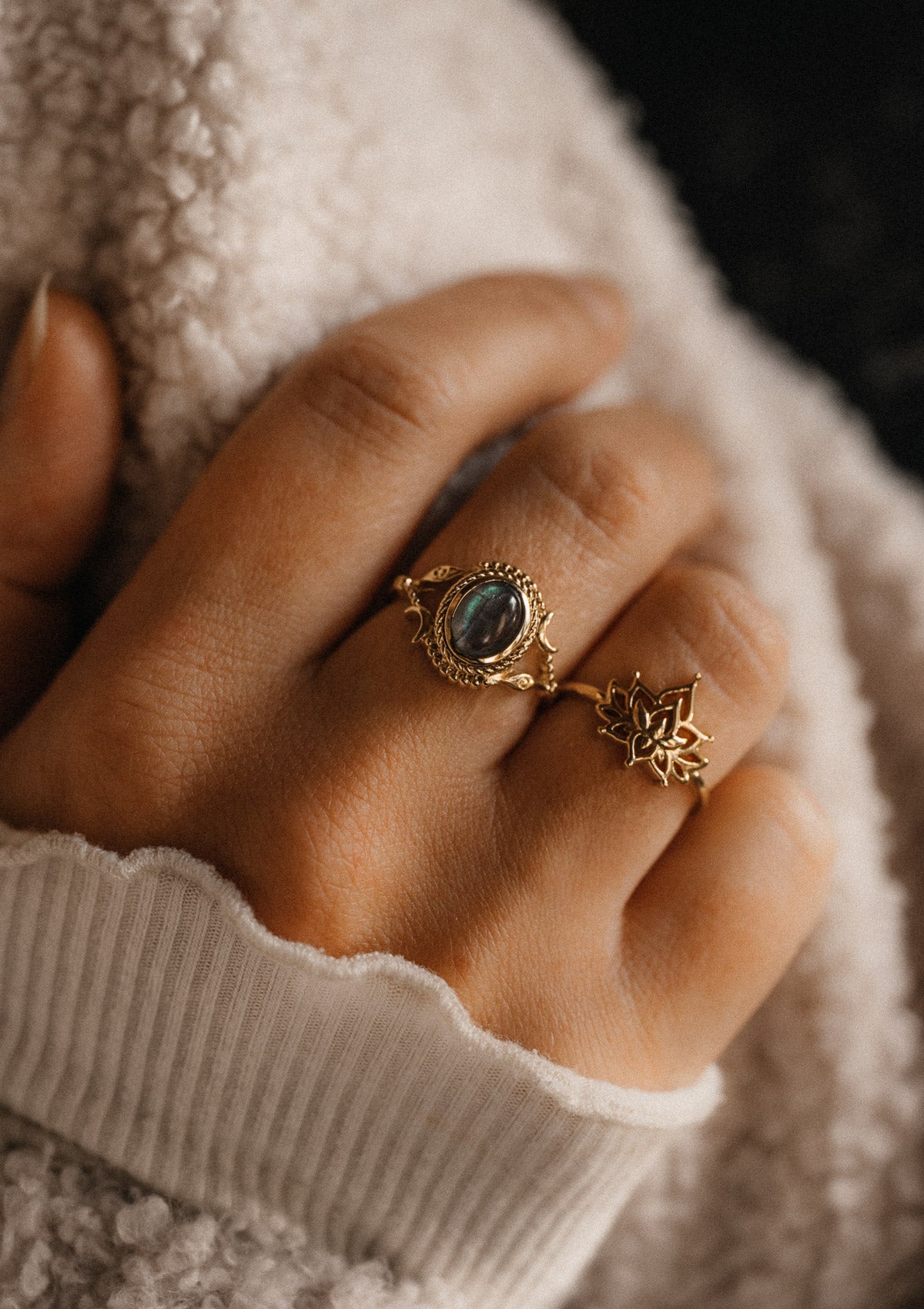 Bague Labradorite - Éclat Mystique