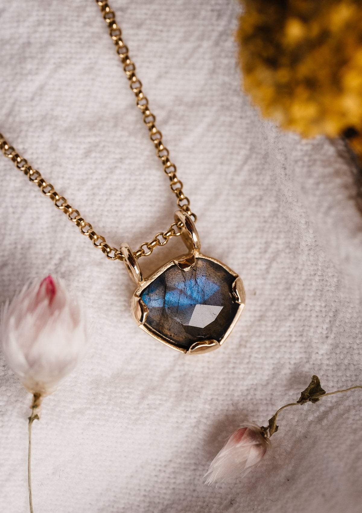 Collier Labradorite - Organic