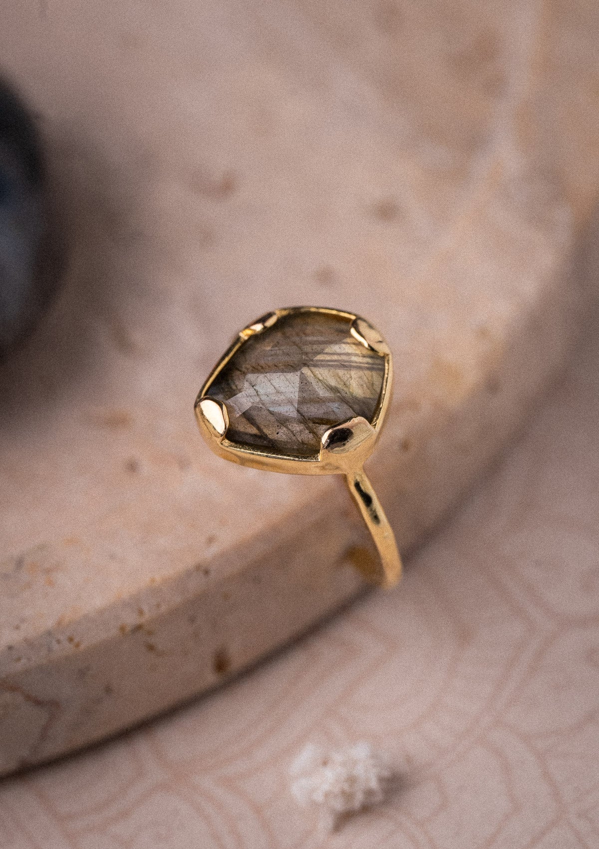 Bague Labradorite - Organic