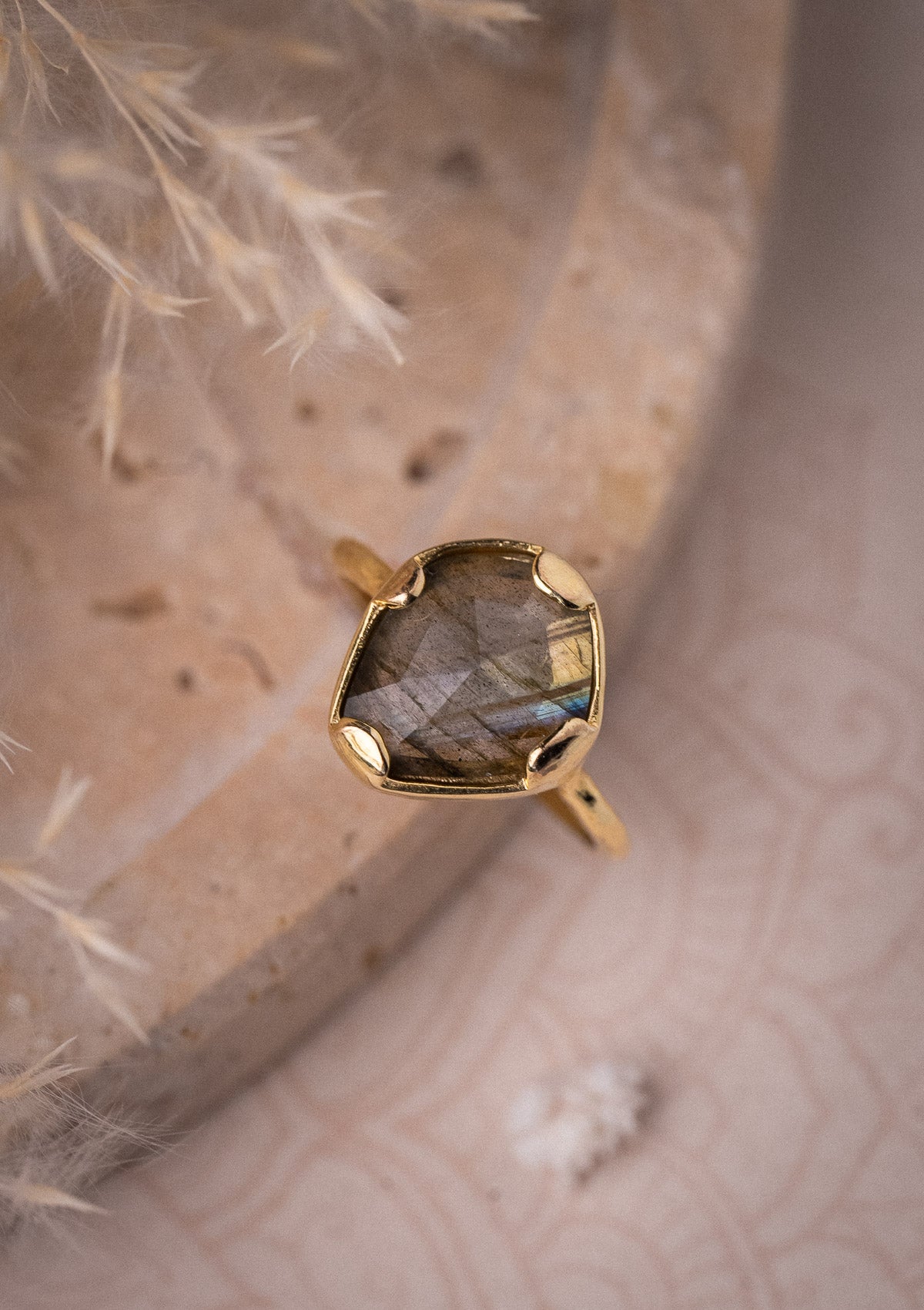 Bague Labradorite - Organic