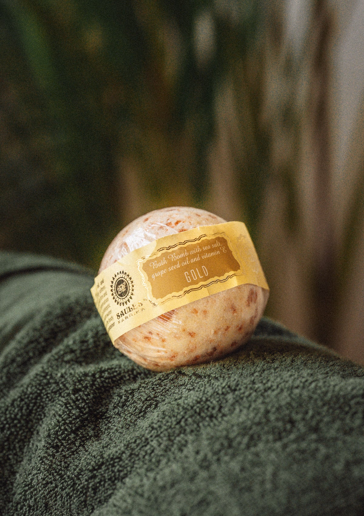 Bombe de bain - Or