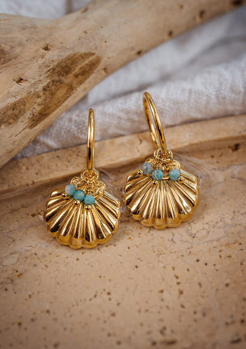Boucles d’Oreilles Amazonite - Voyage Intérieur