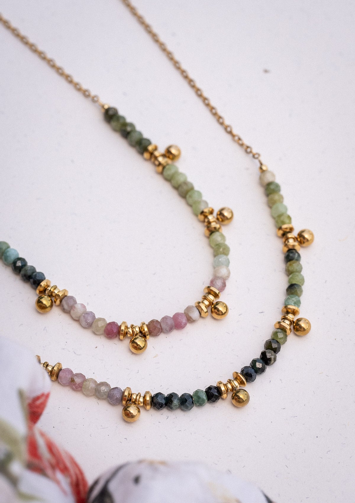 Collier Tourmaline Melon d’Eau – Pont d’Énergie