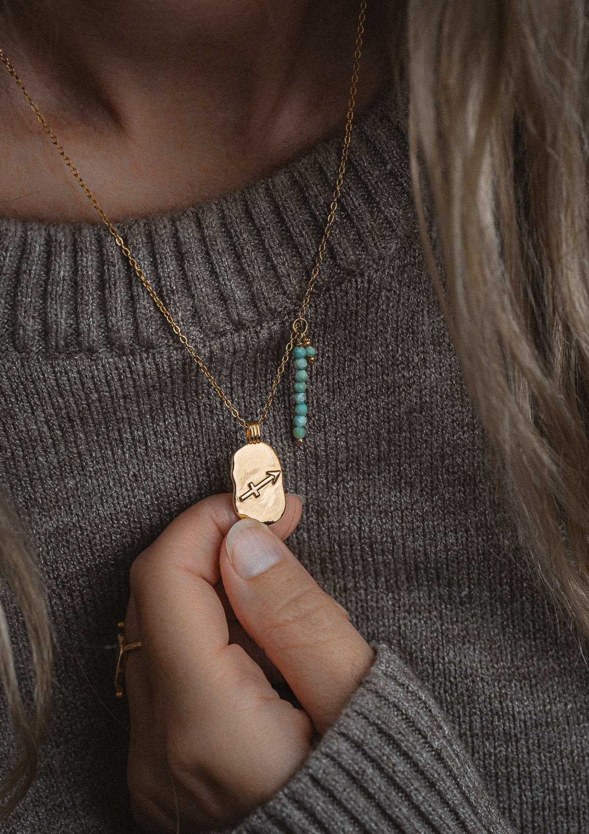 Collier Sagittaire et Turquoise - Astro