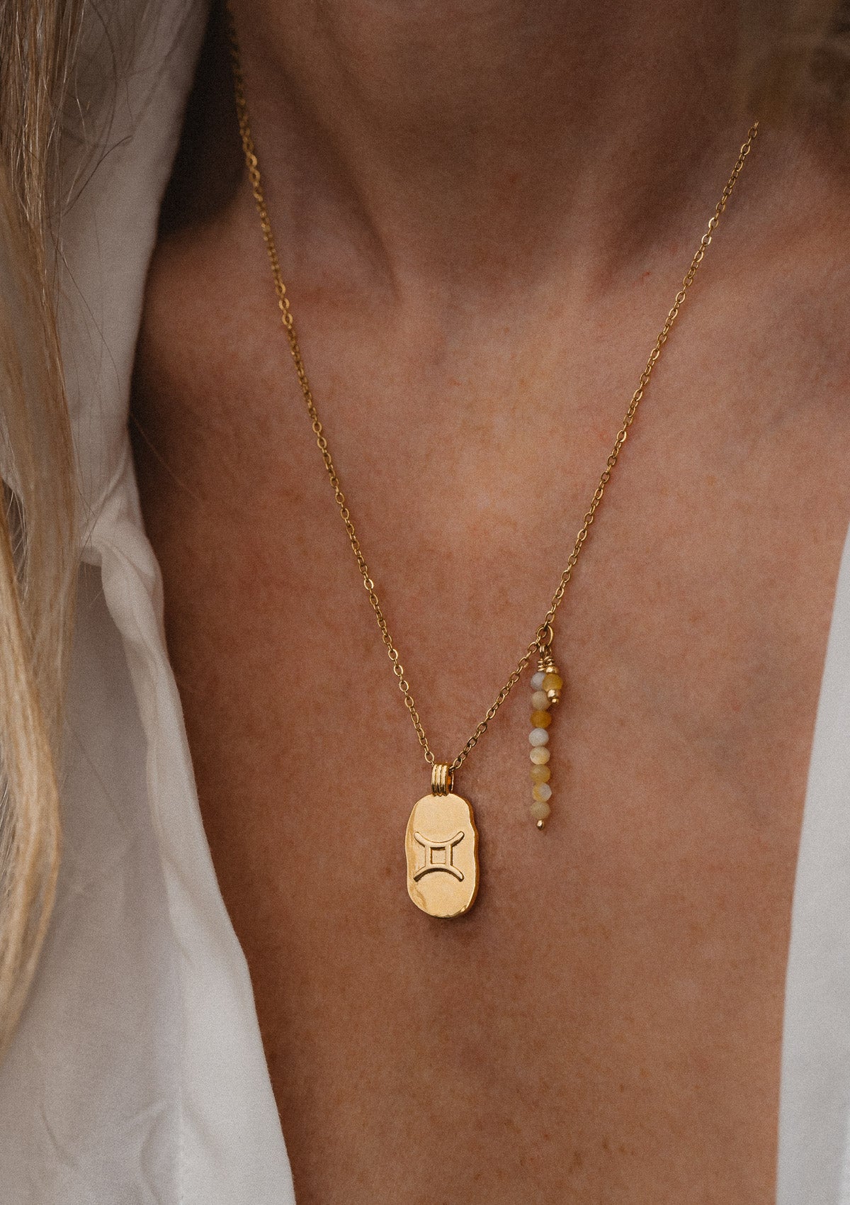 Collier Gémeaux et Nacre - Astro