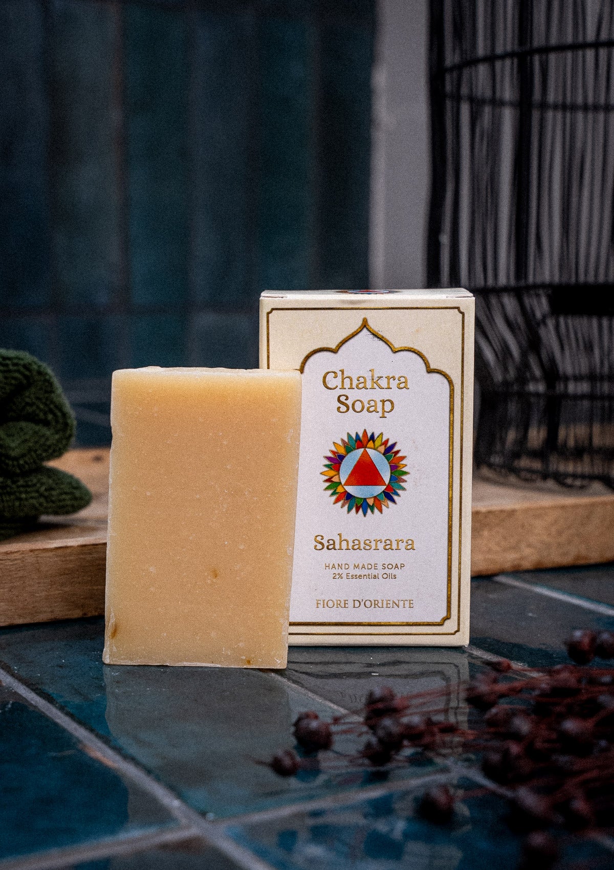Savon Chakra saponifié à froid – Sahasrara