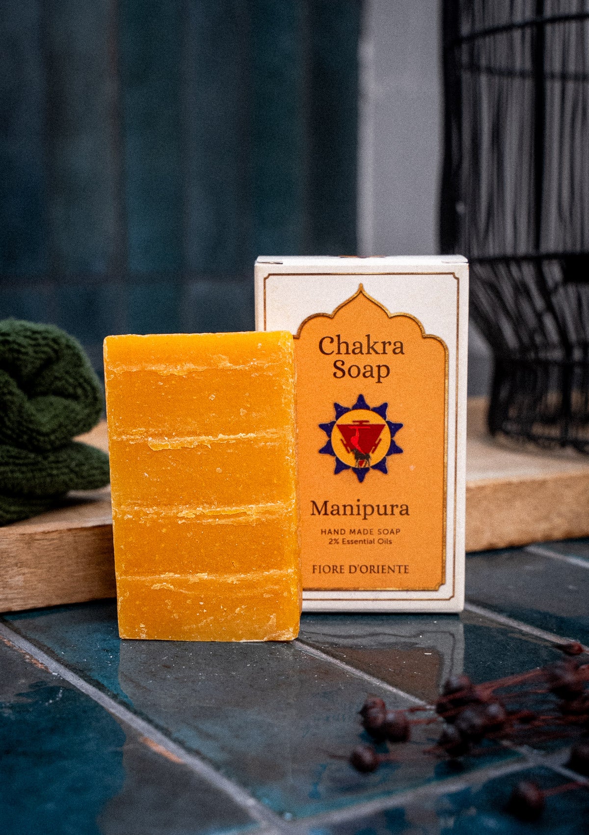 Savon Chakra saponifié à froid – Manipura