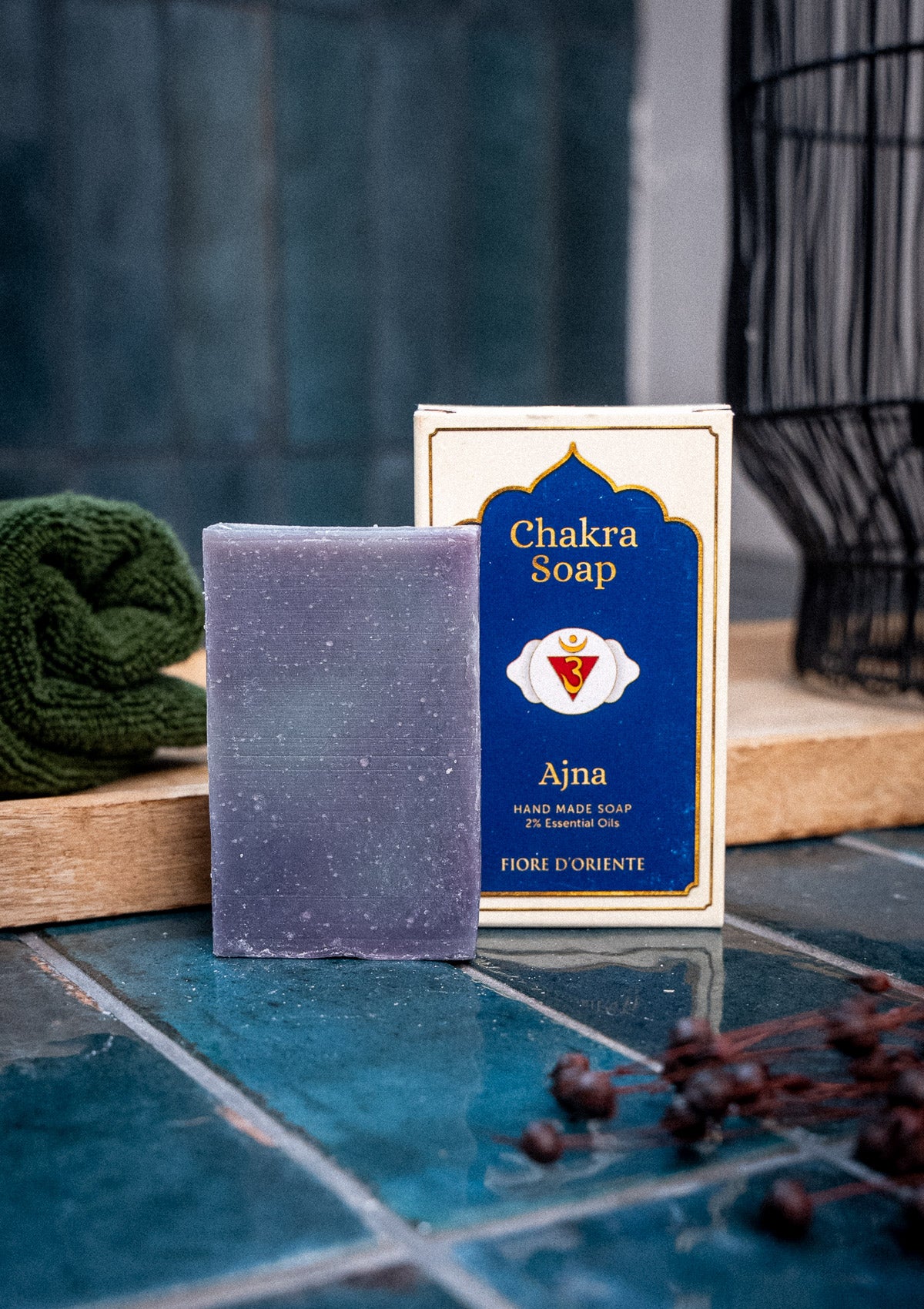Savon Chakra saponifié à froid – Ajna