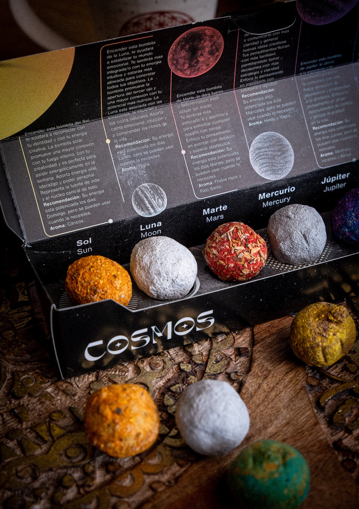Bombes d'encens Cosmo
