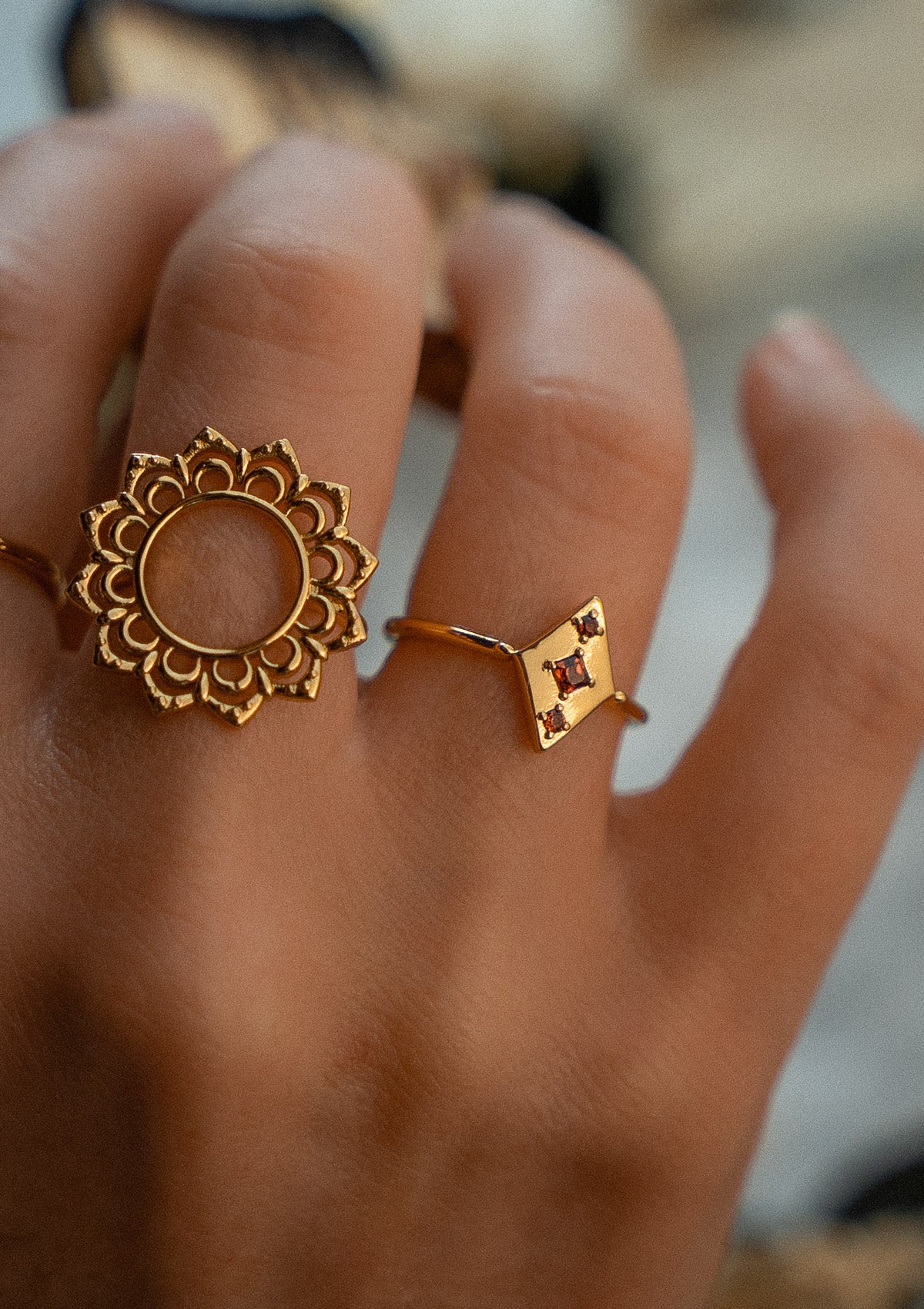 Bague Grenat – L’Alliance de Sang