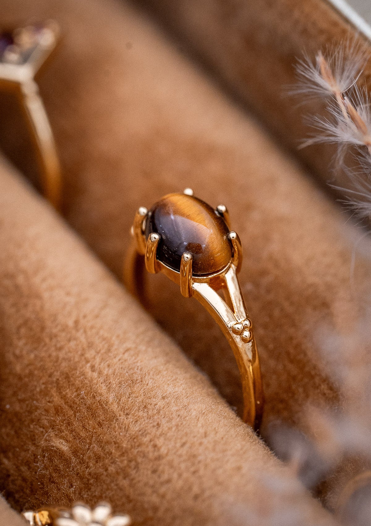 Bague Œil de Tigre – Force et Confiance